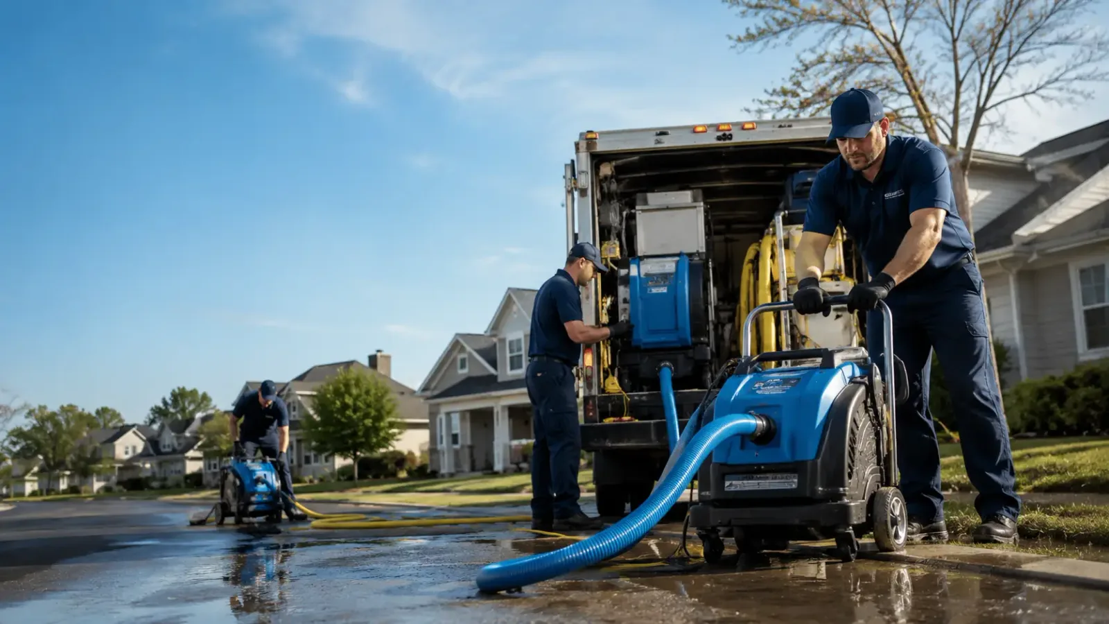 Flood Damage Cleanup in Maple Springs, NY